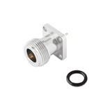 Разъём корпусной N-P245 female - Специализированный магазин 100 АНТЕНН - Продажа, установка, настройка, обслуживание. Триколор ТВ, НТВ+, Телекарта, МТС. Цифровое телевидение, спутниковое телевидение, эфирные антенны. GSM 3G 4G. Видеонаблюдение. Екатеринбург